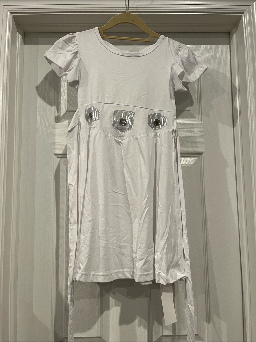Chattam & Blair White Girls' Leia Dress - Picture 4 of 5